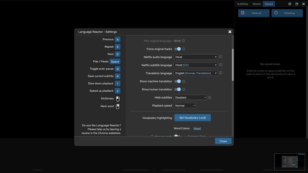 Transliteration Support - How to ? - Language Learning with Netflix Forum