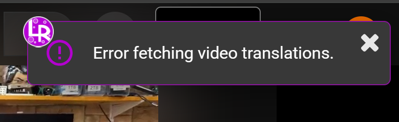 error